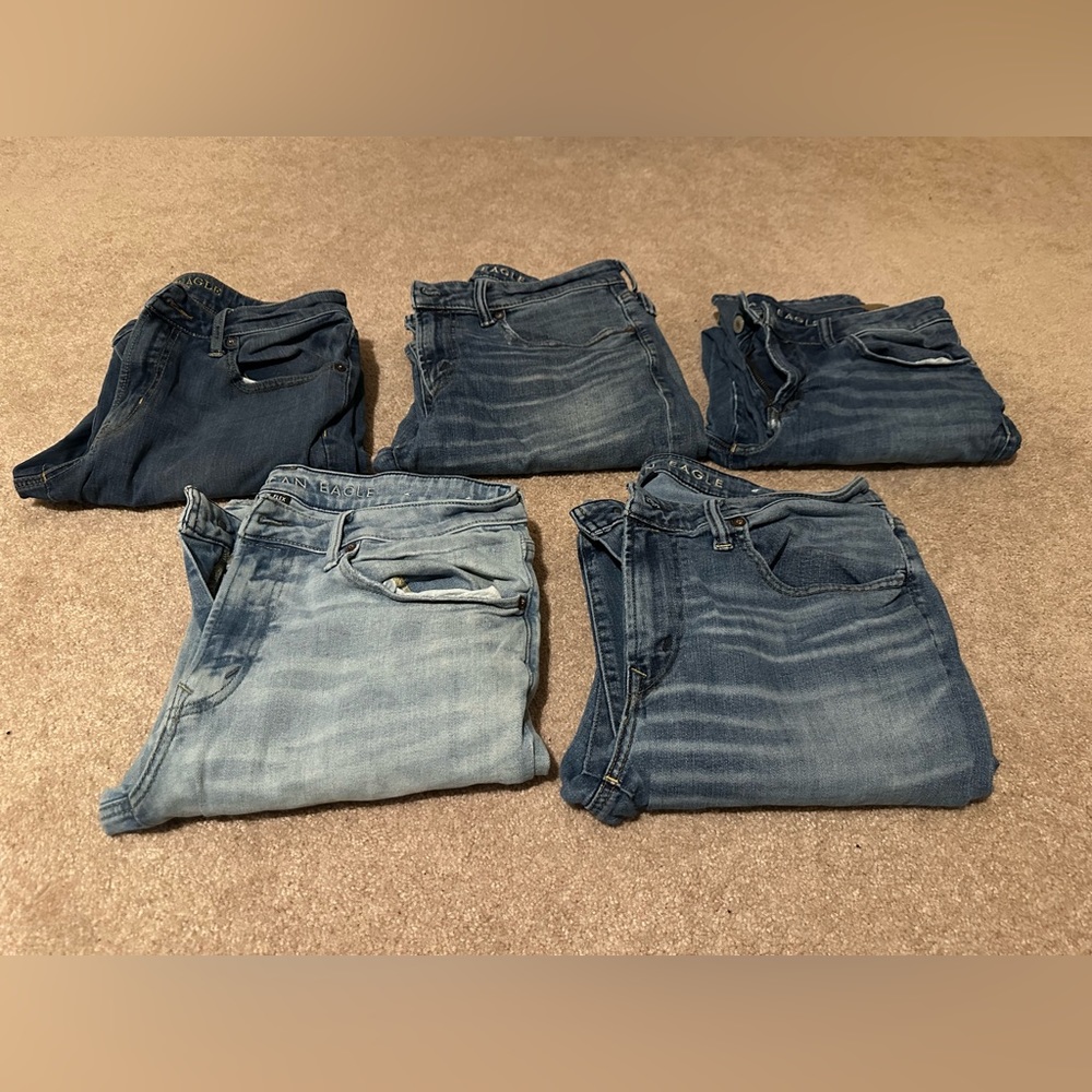 American Eagle 34x32 flexible jeans original style